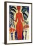 Standing Nude, 1913 (Oil on Board)-Amedeo Modigliani-Framed Giclee Print