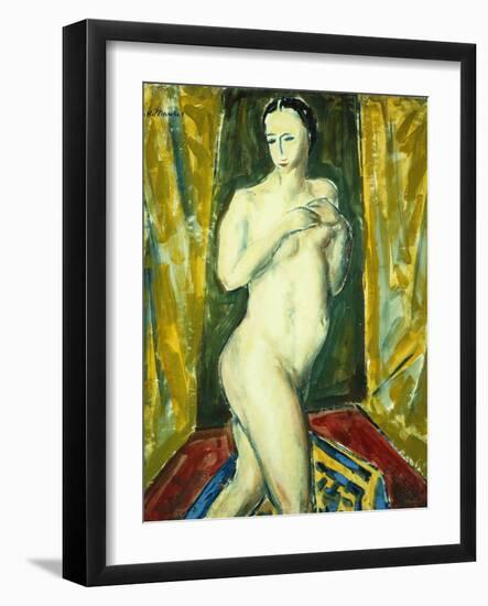 Standing Nude, 1920s-Alfred Henry Maurer-Framed Giclee Print