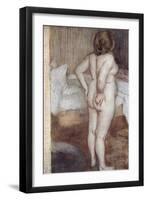 Standing Nude, circa 1886-Edgar Degas-Framed Giclee Print