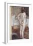 Standing Nude, circa 1886-Edgar Degas-Framed Giclee Print