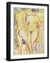 Standing Nude Couple-Ernst Ludwig Kirchner-Framed Art Print