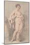 Standing Nude Female-François Boucher-Mounted Giclee Print