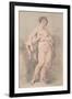 Standing Nude Female-François Boucher-Framed Giclee Print