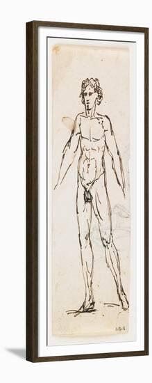 Standing Nude Male-Pelagio Palagi-Framed Giclee Print