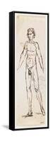 Standing Nude Male-Pelagio Palagi-Framed Stretched Canvas