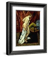 Standing Nude with Towel; Nu Debout Sa Drapant, 1919-Suzanne Valadon-Framed Giclee Print