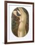 Standing Nude-Alain Bonnefoit-Framed Collectable Print