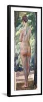 Standing Nude-Wilhelm Trubner-Framed Giclee Print