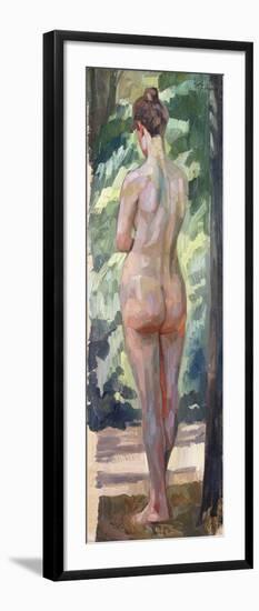 Standing Nude-Wilhelm Trubner-Framed Giclee Print