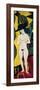 Standing Nude-Ernst Ludwig Kirchner-Framed Premium Giclee Print