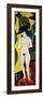 Standing Nude-Ernst Ludwig Kirchner-Framed Giclee Print