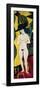 Standing Nude-Ernst Ludwig Kirchner-Framed Giclee Print