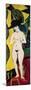 Standing Nude-Ernst Ludwig Kirchner-Mounted Giclee Print