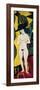 Standing Nude-Ernst Ludwig Kirchner-Framed Giclee Print