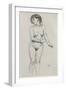 Standing Nude-Félix Vallotton-Framed Giclee Print