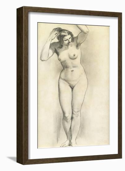 Standing Nude-William Edward Frost-Framed Giclee Print