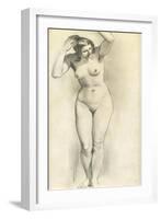 Standing Nude-William Edward Frost-Framed Giclee Print