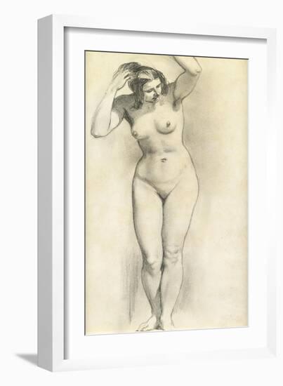 Standing Nude-William Edward Frost-Framed Giclee Print