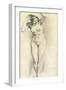 Standing Nude-William Edward Frost-Framed Giclee Print