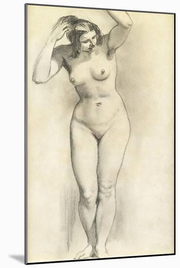Standing Nude-William Edward Frost-Mounted Giclee Print