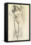 Standing Nude-William Edward Frost-Framed Stretched Canvas