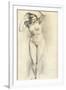 Standing Nude-William Edward Frost-Framed Giclee Print