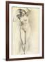 Standing Nude-William Edward Frost-Framed Giclee Print