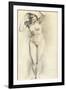 Standing Nude-William Edward Frost-Framed Giclee Print