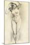 Standing Nude-William Edward Frost-Mounted Giclee Print