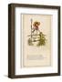 Standing on a Fence Looking for Her Sheep-Kate Greenaway-Framed Photographic Print
