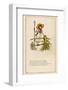 Standing on a Fence Looking for Her Sheep-Kate Greenaway-Framed Photographic Print