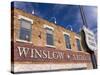 Standing on the Corner Park, Historic Route 66, Winslow, Arizona, USA-Richard Cummins-Stretched Canvas