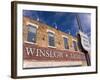 Standing on the Corner Park, Historic Route 66, Winslow, Arizona, USA-Richard Cummins-Framed Photographic Print