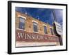 Standing on the Corner Park, Historic Route 66, Winslow, Arizona, USA-Richard Cummins-Framed Photographic Print