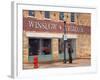 Standing on the Corner Park, Historic Route 66, Winslow, Arizona, USA-Richard Cummins-Framed Photographic Print