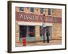 Standing on the Corner Park, Historic Route 66, Winslow, Arizona, USA-Richard Cummins-Framed Photographic Print