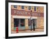 Standing on the Corner Park, Historic Route 66, Winslow, Arizona, USA-Richard Cummins-Framed Photographic Print