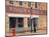 Standing on the Corner Park, Historic Route 66, Winslow, Arizona, USA-Richard Cummins-Mounted Photographic Print