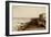 Standing On The Frozen Yukon River Circle City, Alaska, Late 1890s-E.A. Sather-Framed Art Print