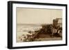 Standing On The Frozen Yukon River Circle City, Alaska, Late 1890s-E.A. Sather-Framed Premium Giclee Print