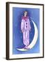 Standing on the Moon-Judy Mastrangelo-Framed Giclee Print