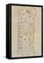 Standing Pair of Lovers 2-Gustav Klimt-Framed Stretched Canvas