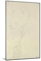 Standing Pair of Lovers-Gustav Klimt-Mounted Giclee Print