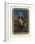 Standing Portrait of George Washington-null-Framed Giclee Print