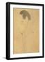 Standing Pregnant Woman in Profle-Gustav Klimt-Framed Giclee Print