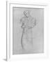 Standing Robed Woman, 1903-Gustav Klimt-Framed Giclee Print