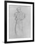 Standing Robed Woman, 1903-Gustav Klimt-Framed Giclee Print