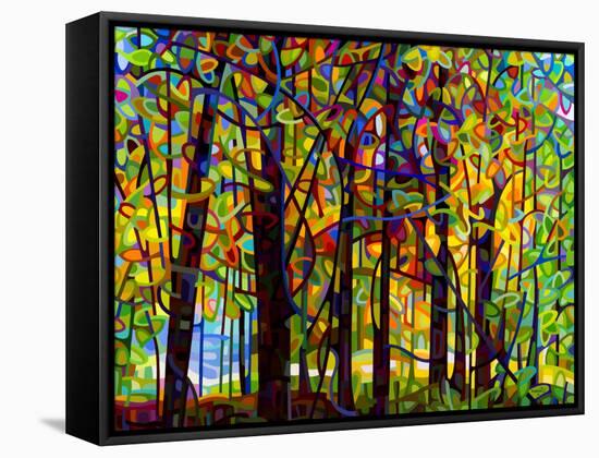 Standing Room Only-Mandy Budan-Framed Stretched Canvas