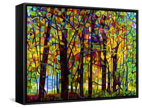 Standing Room Only-Mandy Budan-Framed Stretched Canvas
