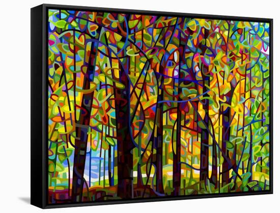 Standing Room Only-Mandy Budan-Framed Stretched Canvas